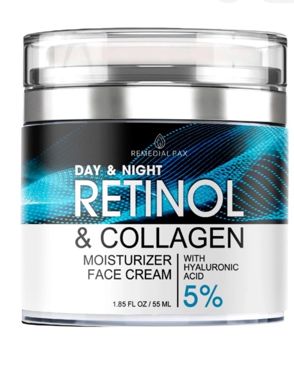 REMEDIAL PAX Retinol Face Moisturizer Cream - Day & Night Anti-Aging Skin Care